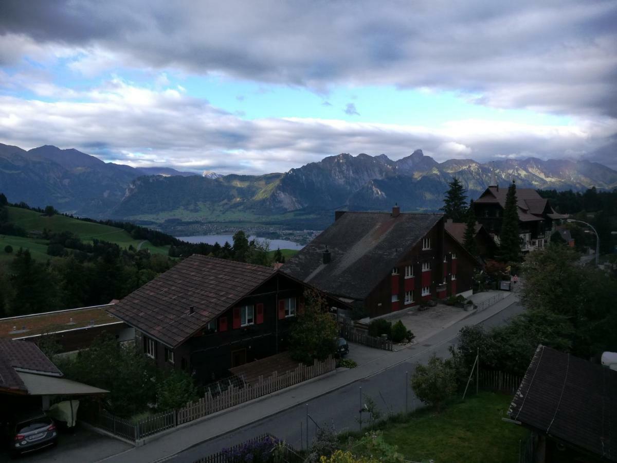 Ackaert Ferienwohnung Top Of Thun Exterior foto