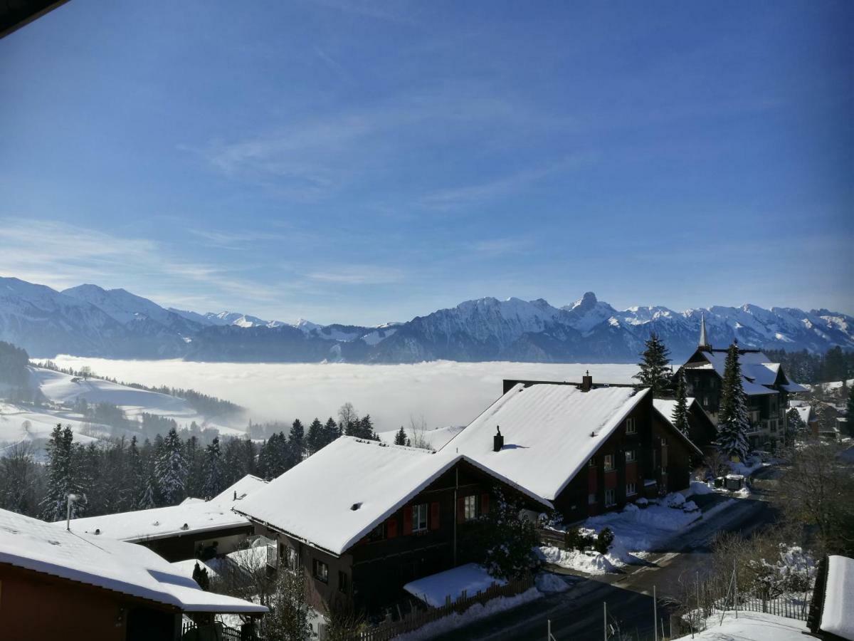 Ackaert Ferienwohnung Top Of Thun Exterior foto