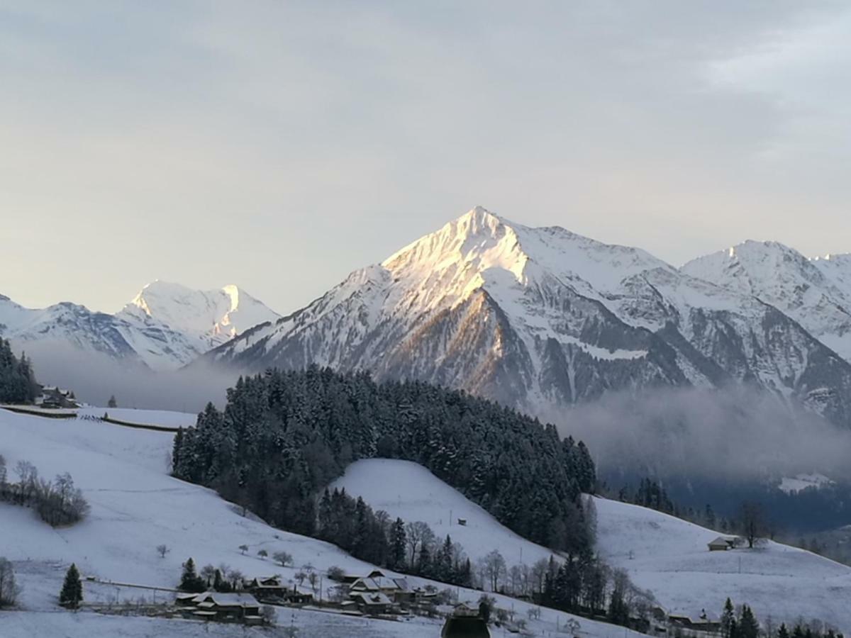 Ackaert Ferienwohnung Top Of Thun Exterior foto